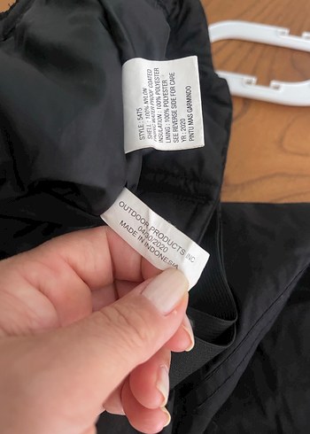s Beden siyah Renk Sport essentials Kayak Pantolonu