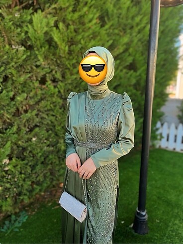 ipekyol Çağla yeşili abiye