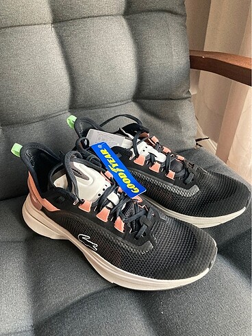 38 Beden siyah Renk Lacoste Spor Ayakkabı