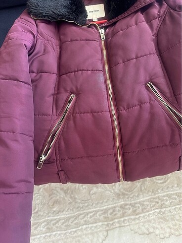 xs Beden bordo Renk Bordo Kışlık Mont