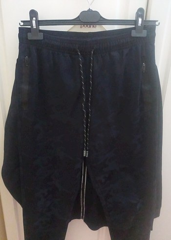 Fermuarlı Lacivert Erkek Denim Eşofman Takımı - Görsel 5