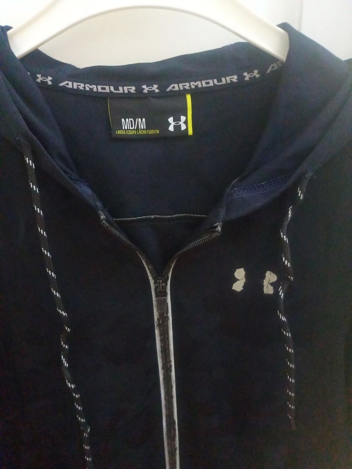 Fermuarlı Lacivert Erkek Denim Eşofman Takımı - Görsel 2