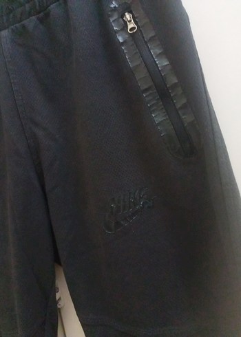 Erkek Siyah Fermuarlı Eşofman Altı Evde İşte Kullanilir Defolu - Görsel 2