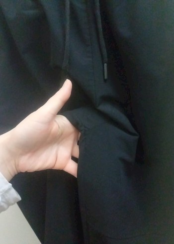 Siyah Fermuarlı Erkek Eşofman Altı - Görsel 4