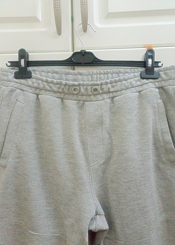 Gri Rahat Kesim Erkek Eşofman Altı evde işte kullanılır defolu - Görsel 2