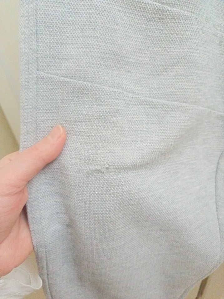 Gri Rahat Kesim Erkek Eşofman Altı evde işte kullanılır defolu - Görsel 5