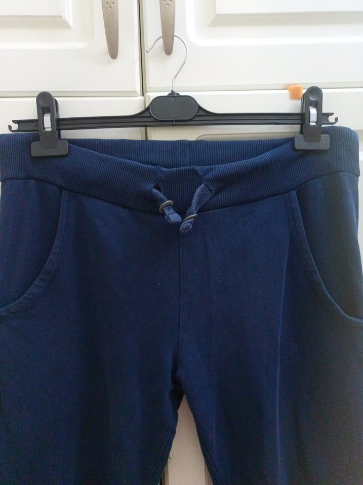 Evde işte kullanılır defolu alt eşofman - Görsel 2