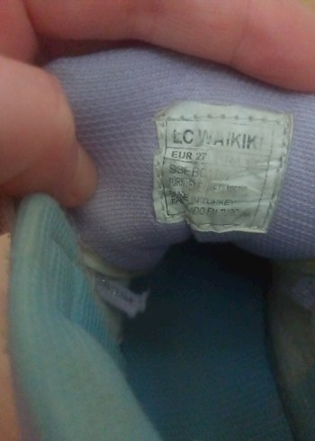 Kız Çocuk Beyaz Pastel Sneaker Velcro - Görsel 7