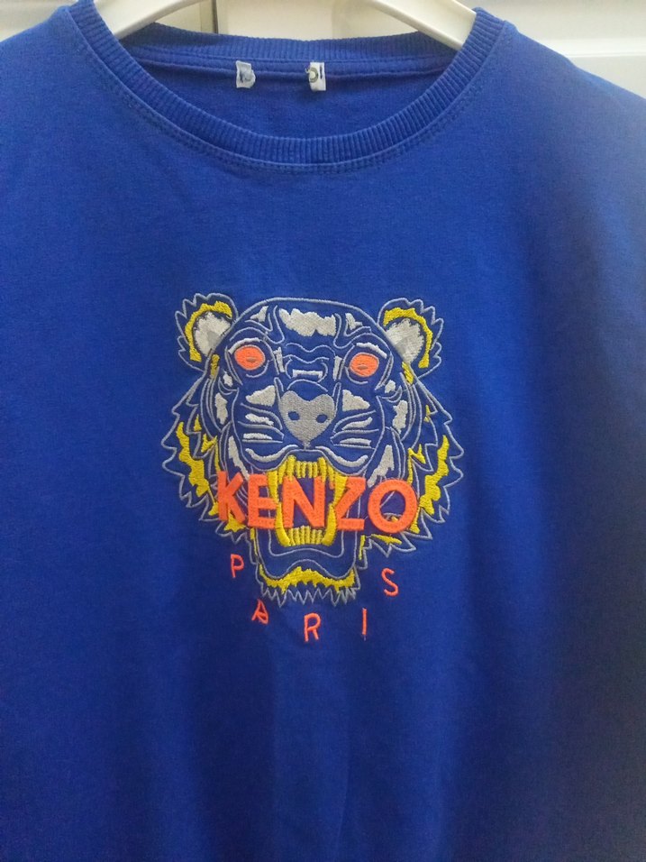 Orjinal Kenzo Çocuk Uzun Kollu Sweatshirt - Görsel 2