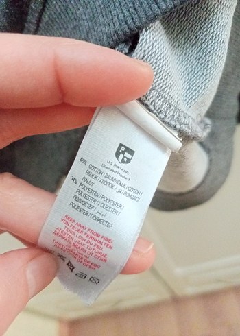 Gri Erkek Çocuk Sweatshirt USPA - Görsel 6