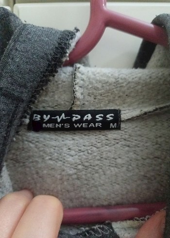 Gri Erkek Çocuk kapüşonlu sweatshirt - Görsel 5