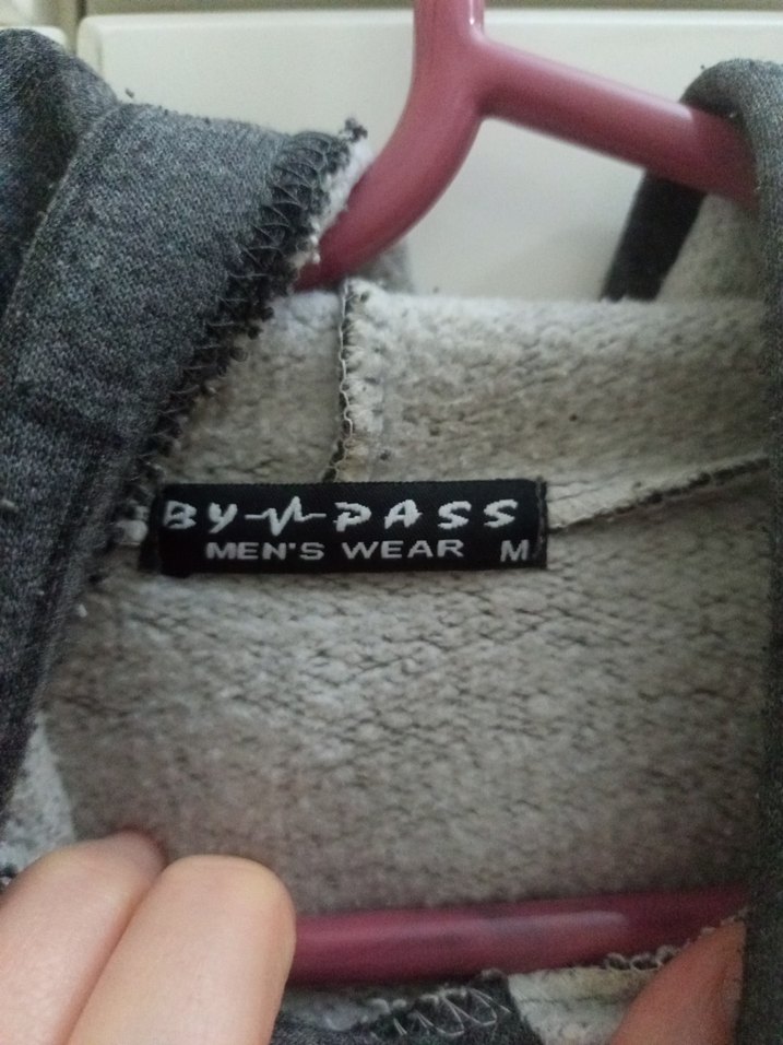 Gri Erkek Çocuk kapüşonlu sweatshirt - Görsel 5