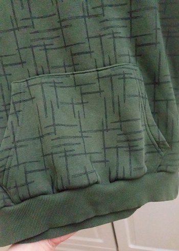 Erkek Çocuk Kapüşonlu Örgü Sweatshirt - Görsel 4