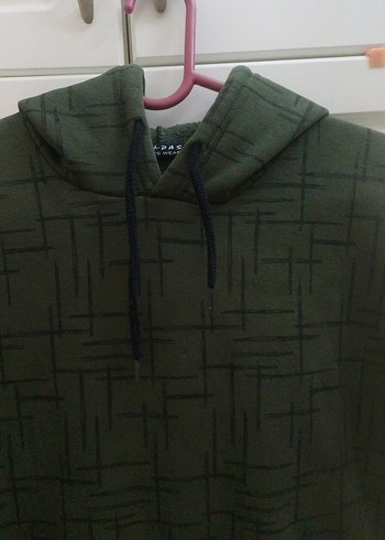 Erkek Çocuk Kapüşonlu Örgü Sweatshirt - Görsel 2