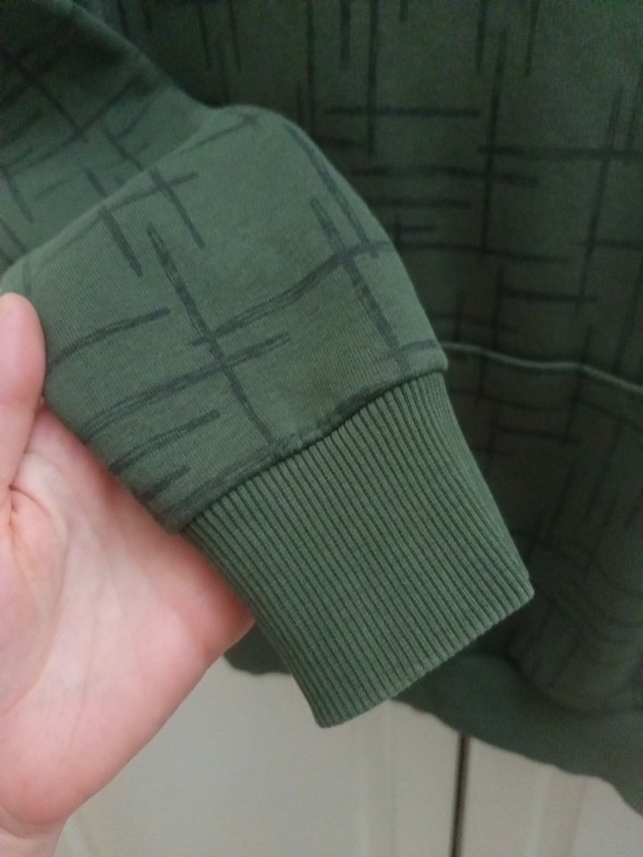 Erkek Çocuk Kapüşonlu Örgü Sweatshirt - Görsel 3