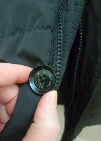 U.s polo Siyah Erkek Fermuarlı Streetwear Mont - Görsel 9