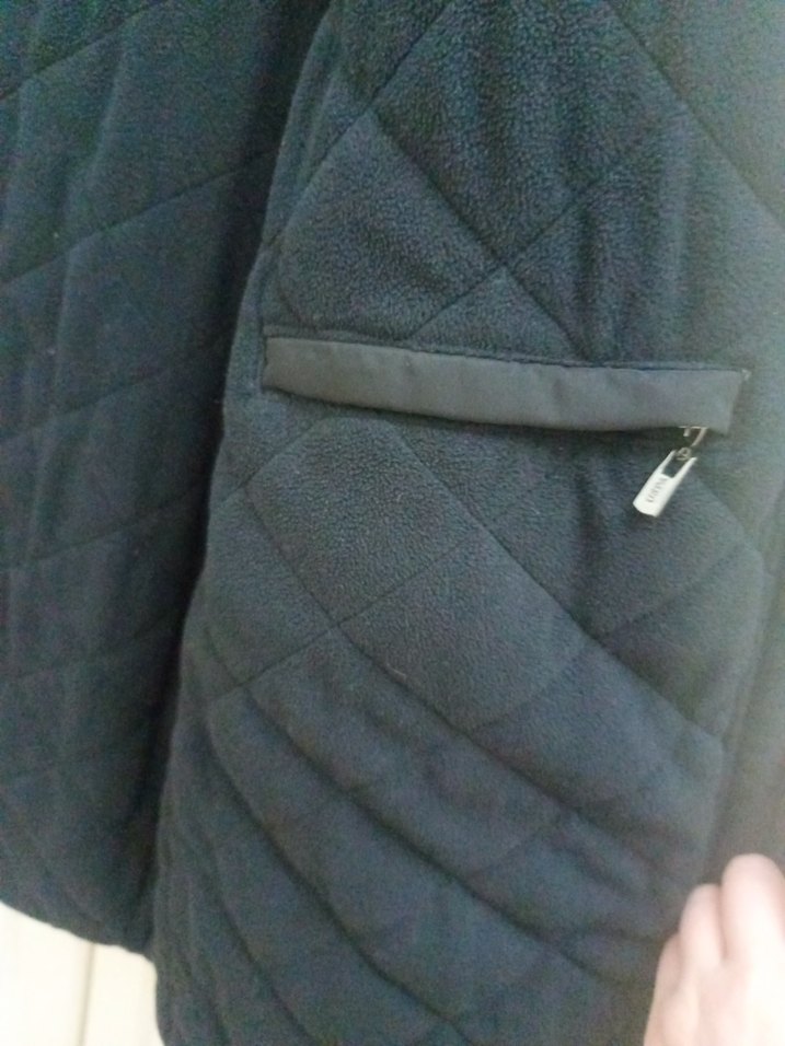 U.s polo Siyah Erkek Fermuarlı Streetwear Mont - Görsel 5