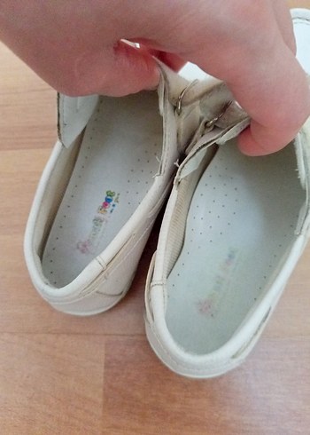 Beyaz Tokalı Erkek Çocuk Özel Ayakkabı - Görsel 8