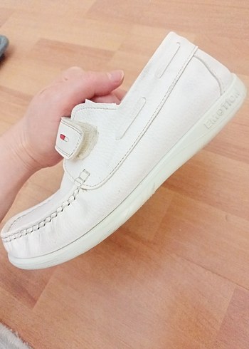 Beyaz Tokalı Erkek Çocuk Özel Ayakkabı - Görsel 2