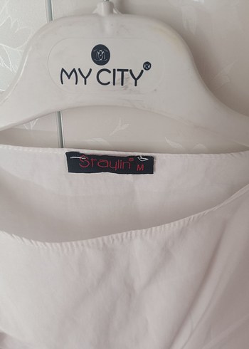 korseli beyaz bluz - Görsel 3