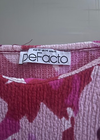 Pembe Bağlama Desenli Askılı Midi Elbise - Görsel 3