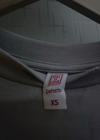 Gri Bel Bağlamalı Kadın Sweatshirt - Görsel 3