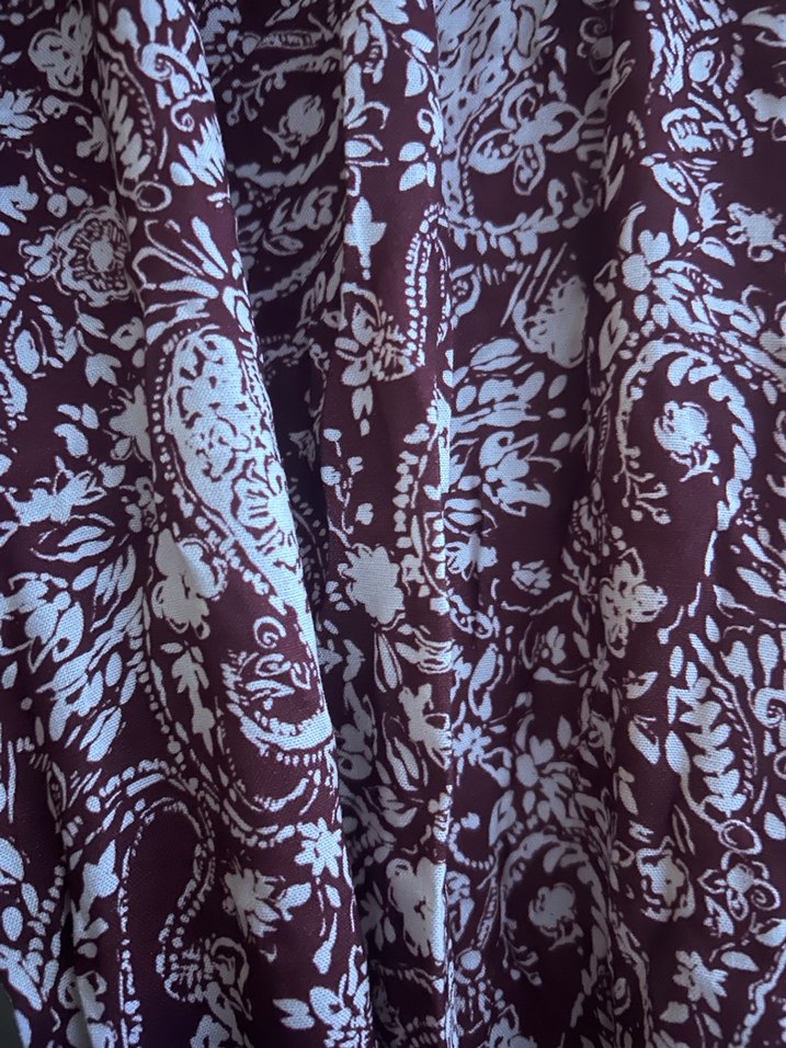 Bohem Uzun Kollu Bağlamalı Kadın Elbise - Görsel 2