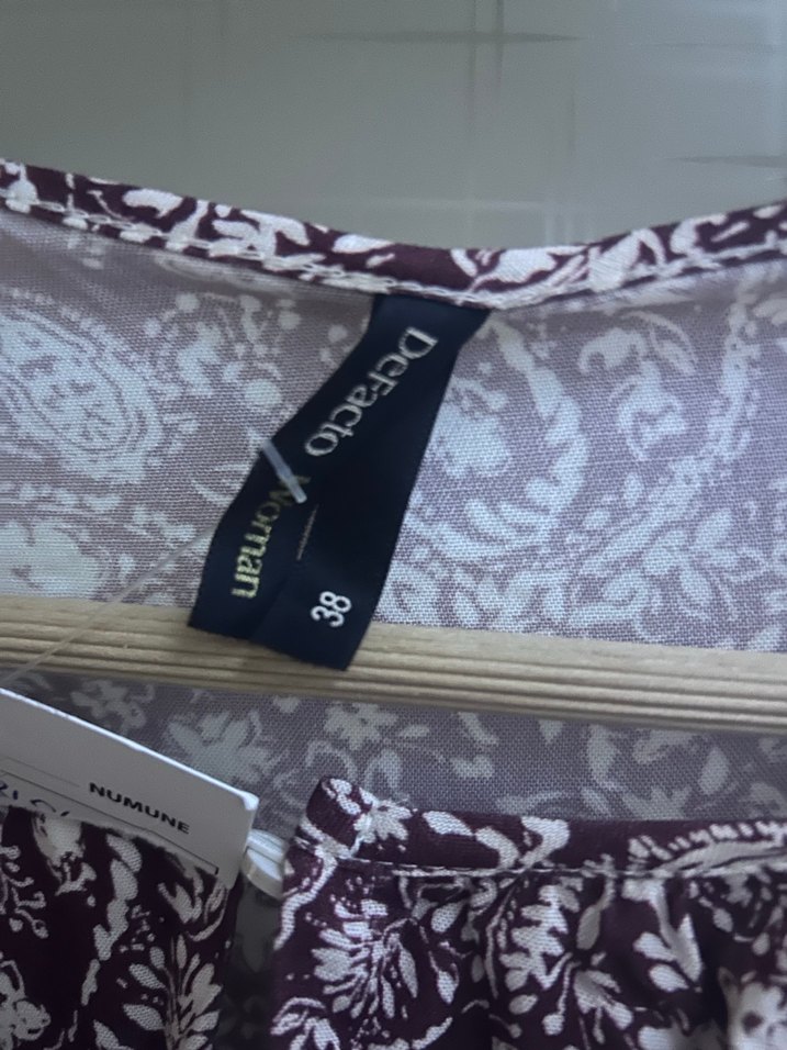 Bohem Uzun Kollu Bağlamalı Kadın Elbise - Görsel 3