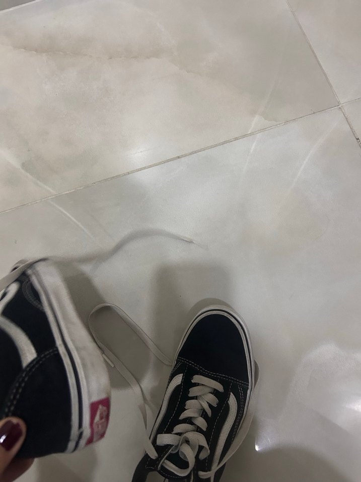 Vans Siyah Bağcıklı Kadın Spor Ayakkabı - Görsel 3