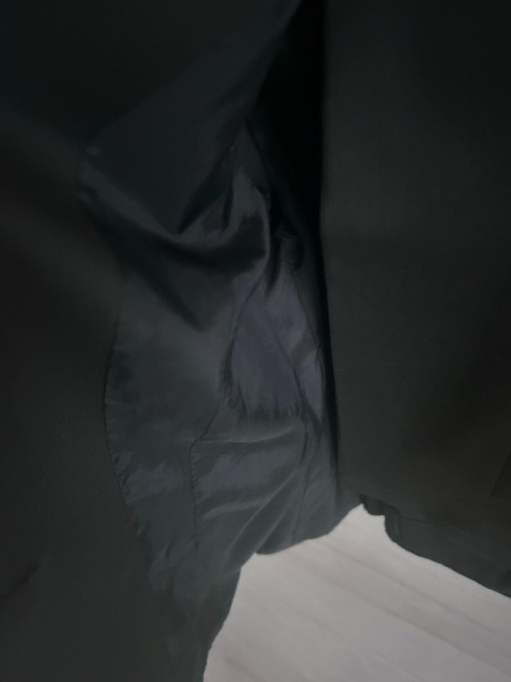 Siyah Düğmeli Kadın Blazer Ceket - Görsel 3