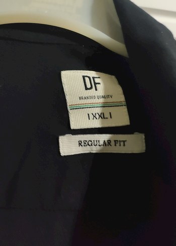 Siyah Midi  Kısa Kollu gömlek - Görsel 2