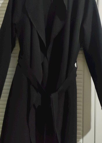 Siyah Uzun Kadın trenc - Görsel 4