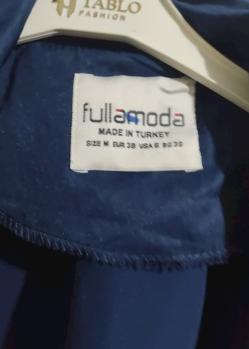 Kadın Lacivert Uzun Trenchcoat - Görsel 2