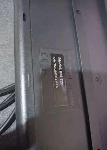 USB Kablolu Siyah f Klavye - Görsel 4