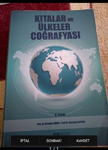 Kıtalar ve ülkeler coğrafyası 