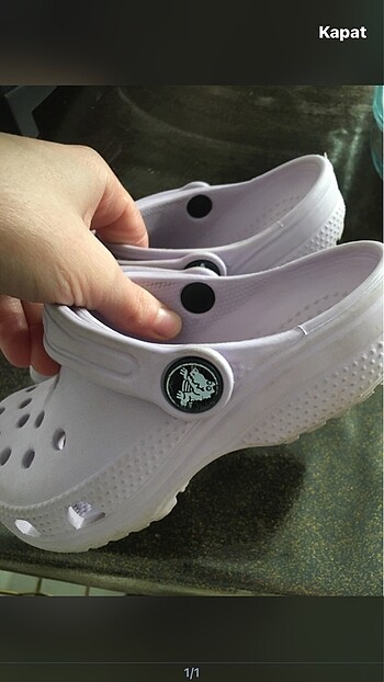 25 Beden Crocs terlik