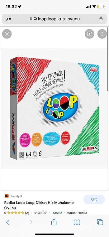 Loop loop kutu oyunu