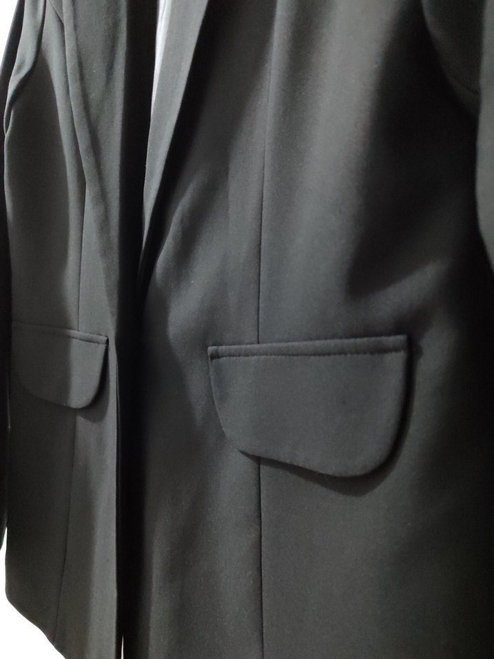 Klasik Siyah Kadın Blazer Ceket - Görsel 2