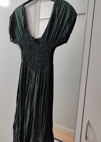 Örgü  Yeşil elbiae - Görsel 5