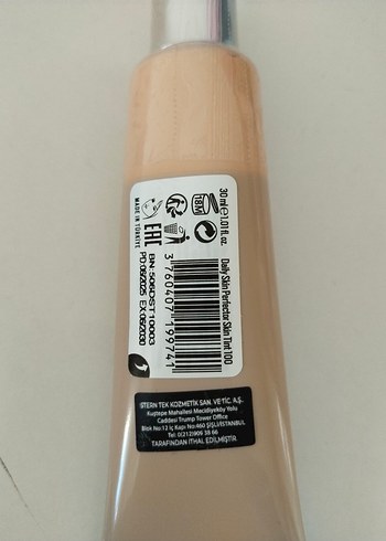 Beden Renk Note Daily Skin Perfector SPF50 BB Krem 30 ML