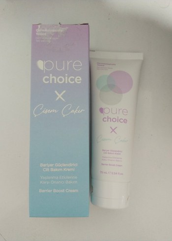 Pure Choice X Çisem Çakır Bariyer Güçlendirici Cilt Bakım Kremi