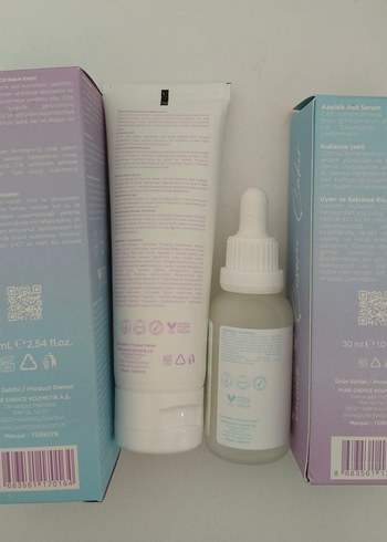  Beden Pure Choice X Çisem Çakır Cilt Bakım Serumu ve Bariyer Kremi