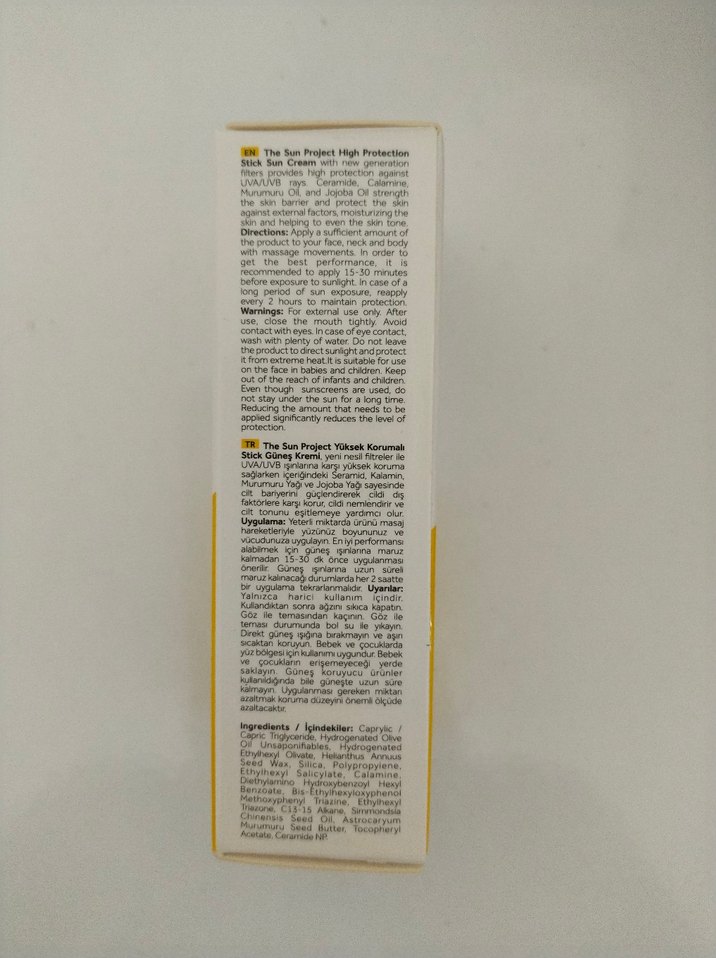 The Sun Project Yüksek Korumalı Stick Güneş Kremi SPF 50+ - Görsel 3
