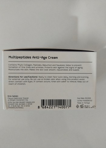 SKİN401 Multipeptides Anti-Age Krem 50 ml - Görsel 4