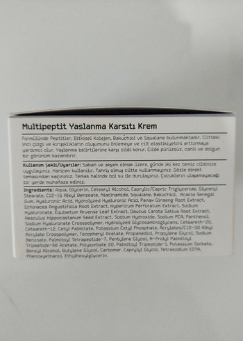 SKİN401 Multipeptides Anti-Age Krem 50 ml - Görsel 2