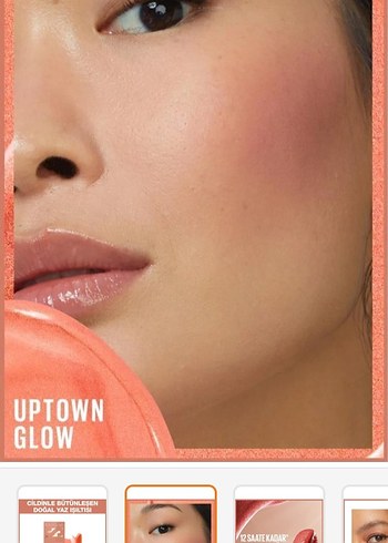 Maybelline Sunkisser Likit Allık 02 UPTOWN GLOW Rengi - Görsel 19