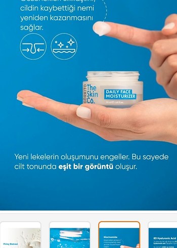 The Skin Co. Nemlendirici Yüz Kremi 50 ml - Görsel 12