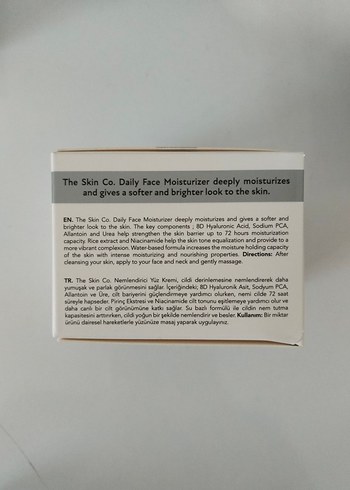 The Skin Co. Nemlendirici Yüz Kremi 50 ml - Görsel 4