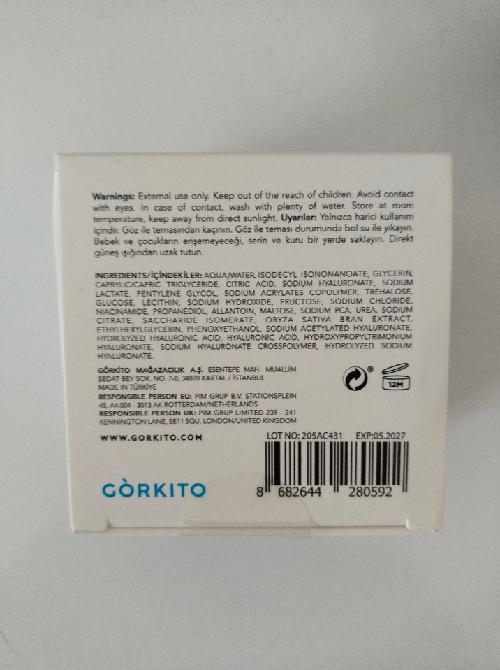 The Skin Co. Nemlendirici Yüz Kremi 50 ml - Görsel 5