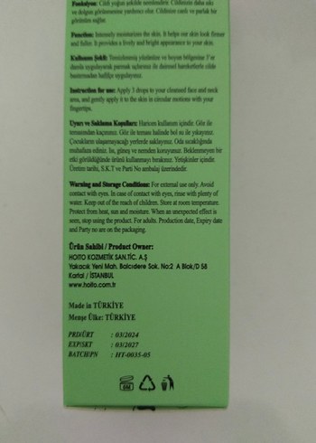 HOITO Hyaluronik Asit Collagen Serum 30ml - Görsel 8